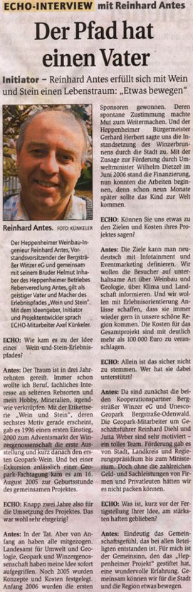 2007-04-27 Der Pfad hat einen Vater