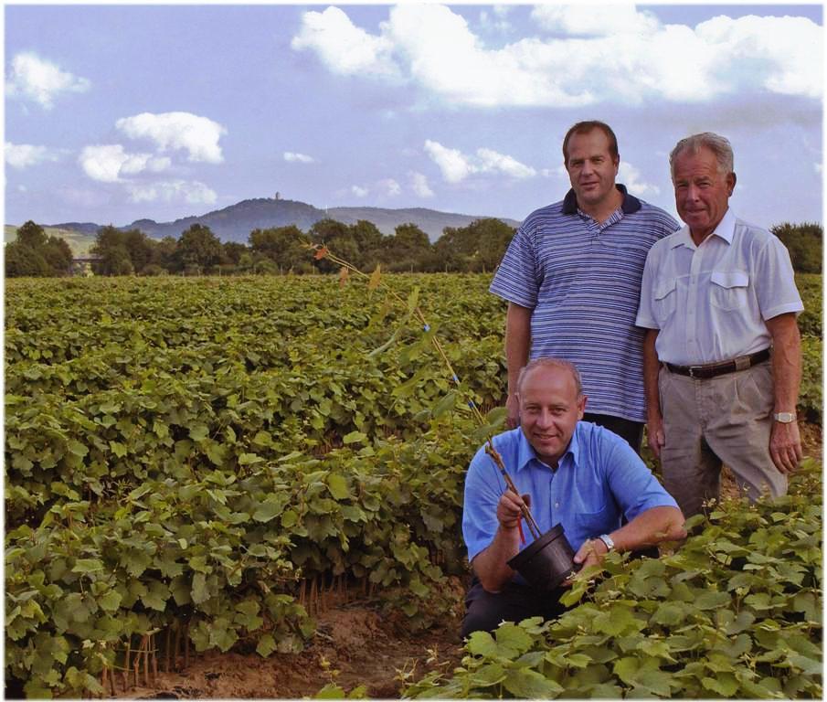 Vinzenz Reinhard und Helmut Antes